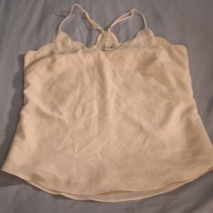 J. Crew White Camisole Top